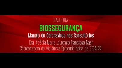 Palestra de Biossegurança – COVID-19 – CROPR (14.04.2020)